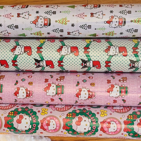 Hello Kitty Holiday Hello Kitty Christmas Wrapping Paper Set Poshmark